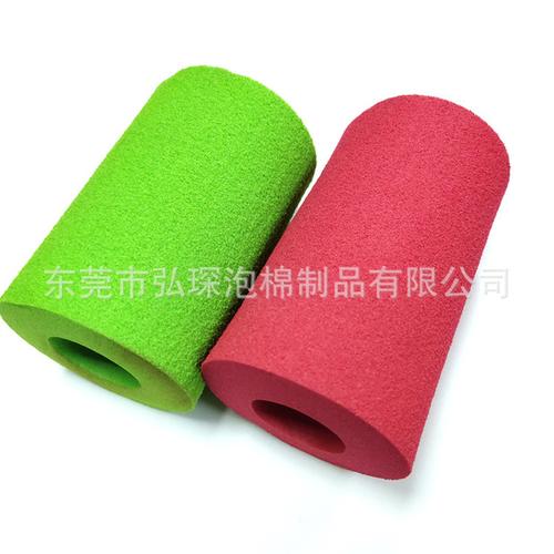 定做渔具行业配套泡棉制品配件加工渔具工厂eva泡棉堵头绕线圈